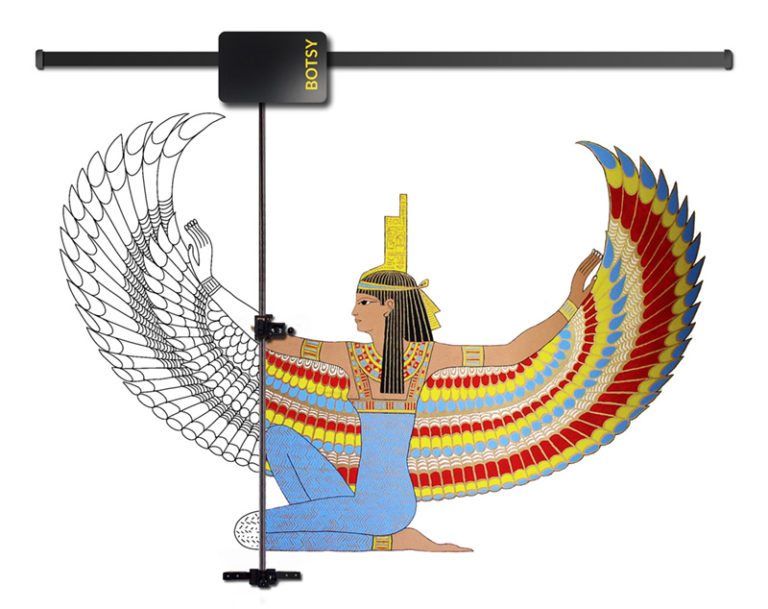 mural transfer alternative to the projector, punch paper, carbon transfer paper